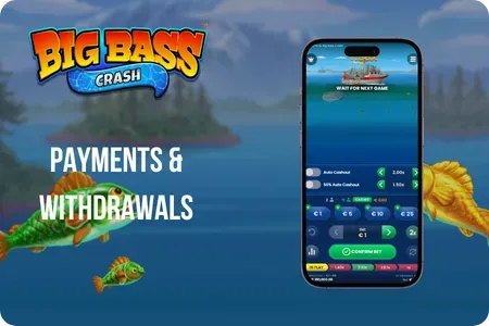 Big Bass Crash casino payments and withdrawals for UK players